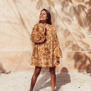 Oak Meadow Woodland Smock Dress